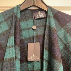Balmoral Scotland Plaid Wool Shawl